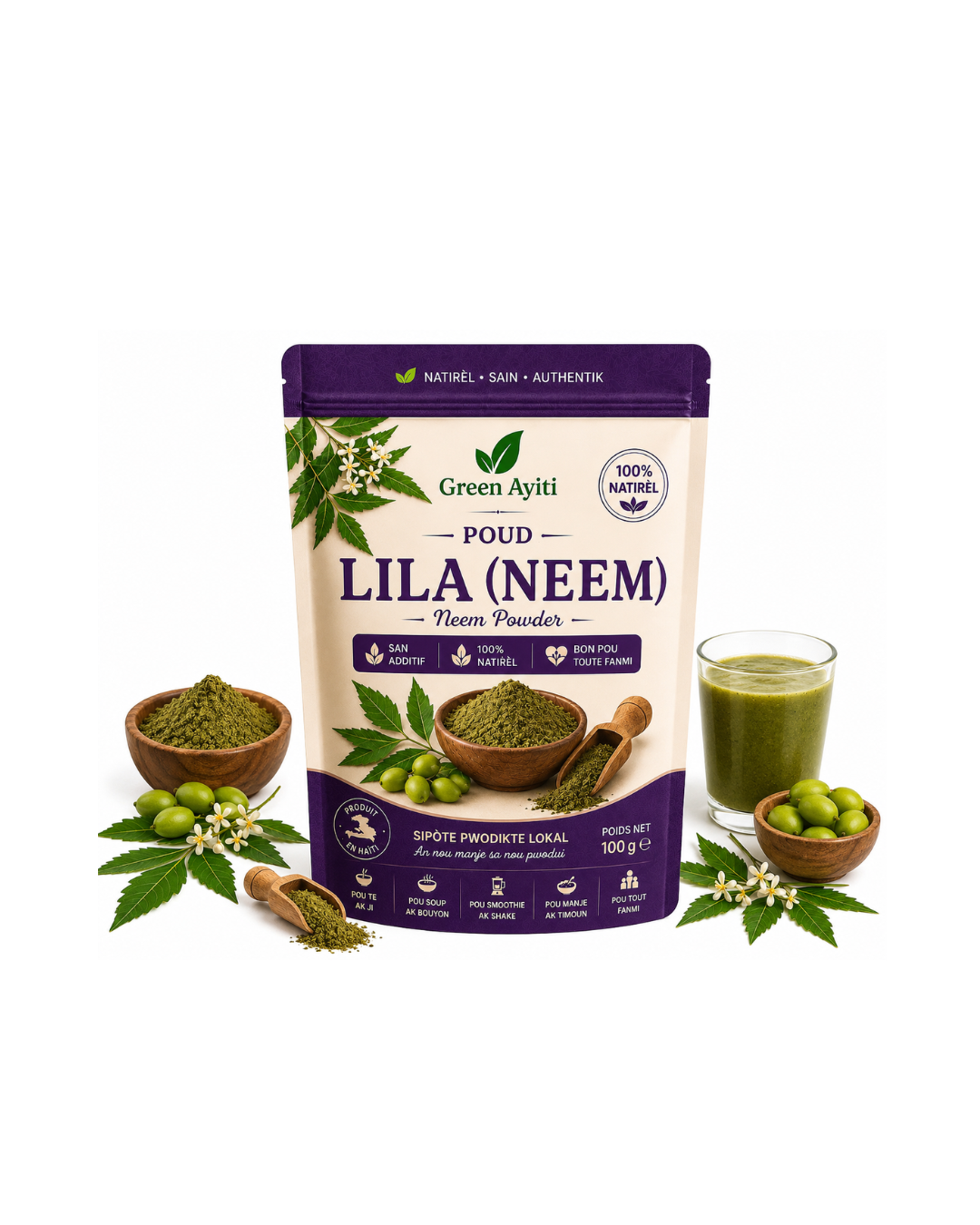 Lila / Neem (Poud)