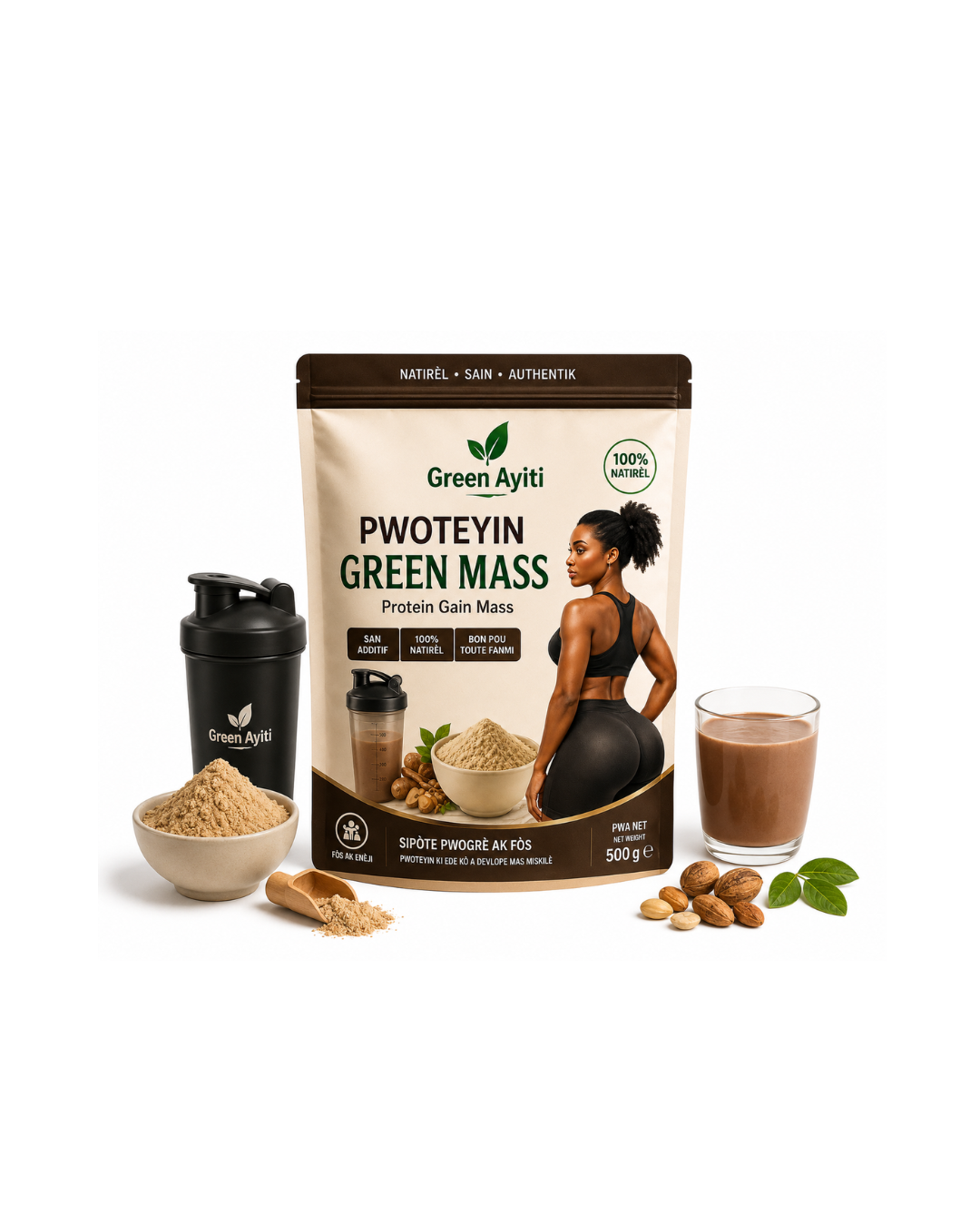Pwoteyin Green Mass